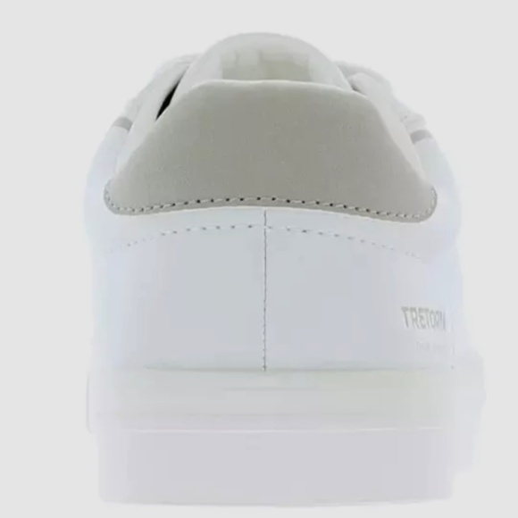 TRETORN Women's Serve Sneakers – Casual Lace-Up Fashion Shoes (White/Grey) - Picture 5 of 6